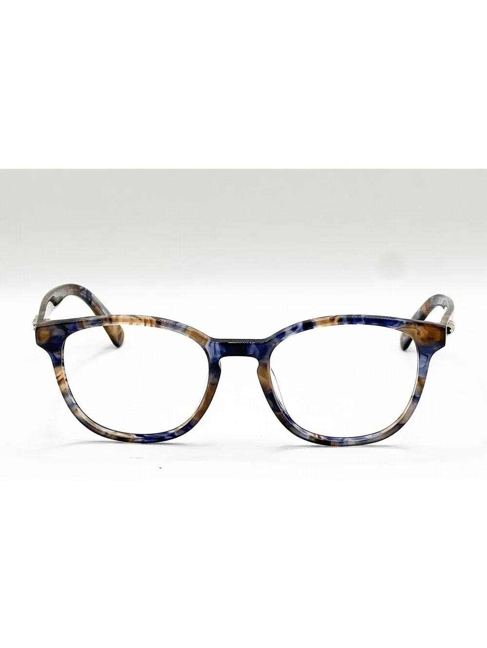 Longchamp LO2686 430 Blue Havana Rectangle Authentic Eyeglass Frames 52-19-140